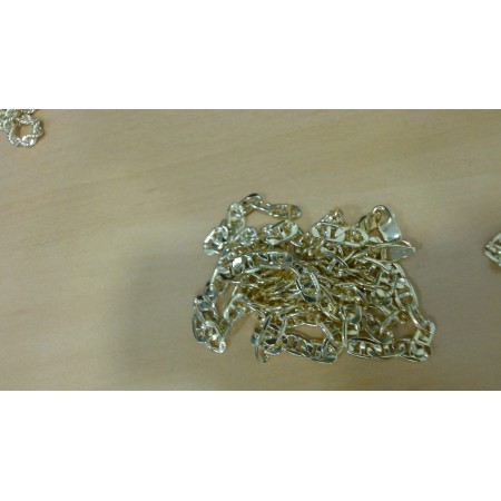 Cadena cadena eslabones de oro 18k 60 cm